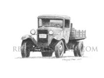 Ford Truck (B&W)